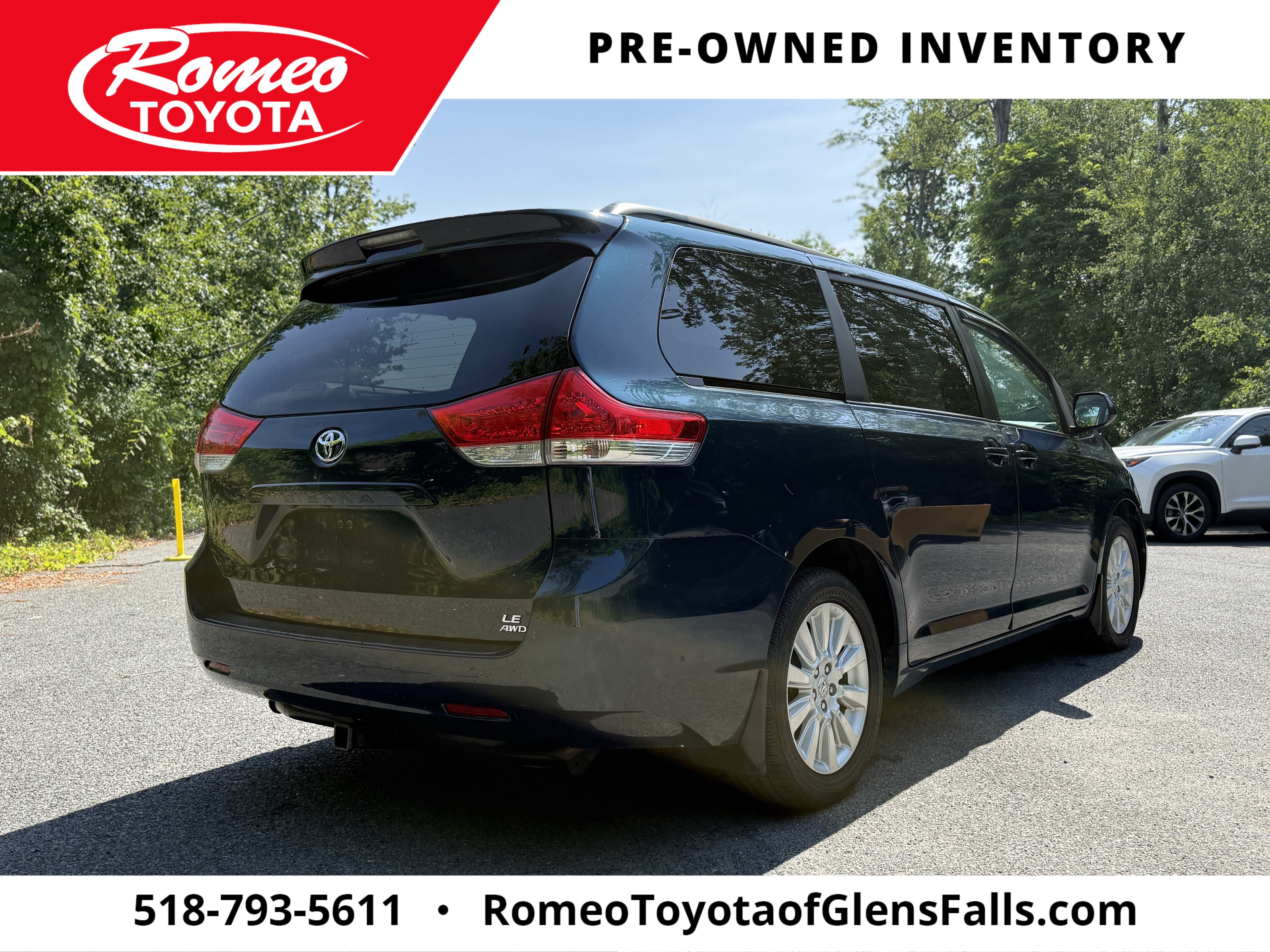2012 Toyota Sienna LE 7 Passenger