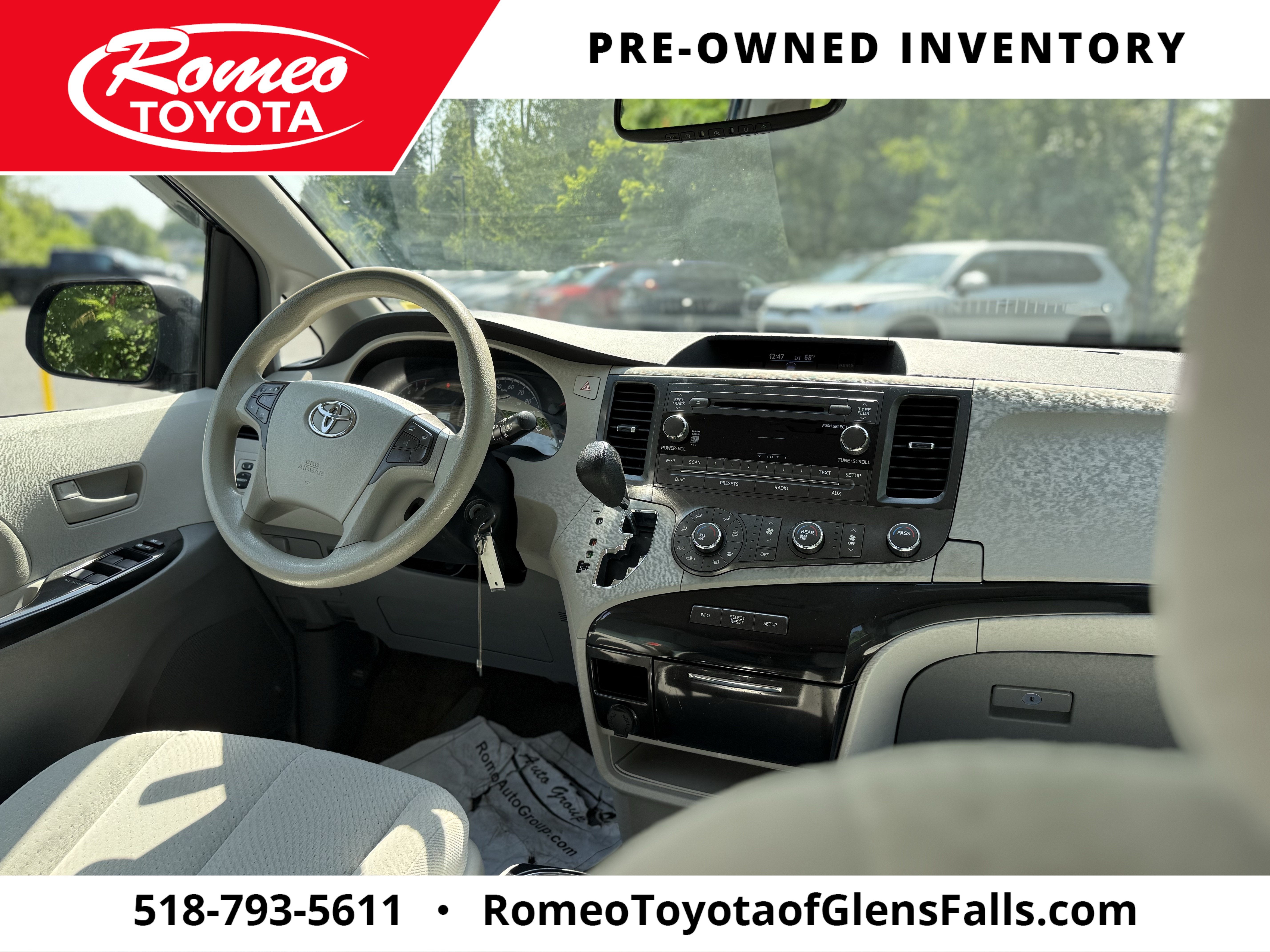 2012 Toyota Sienna LE 7 Passenger