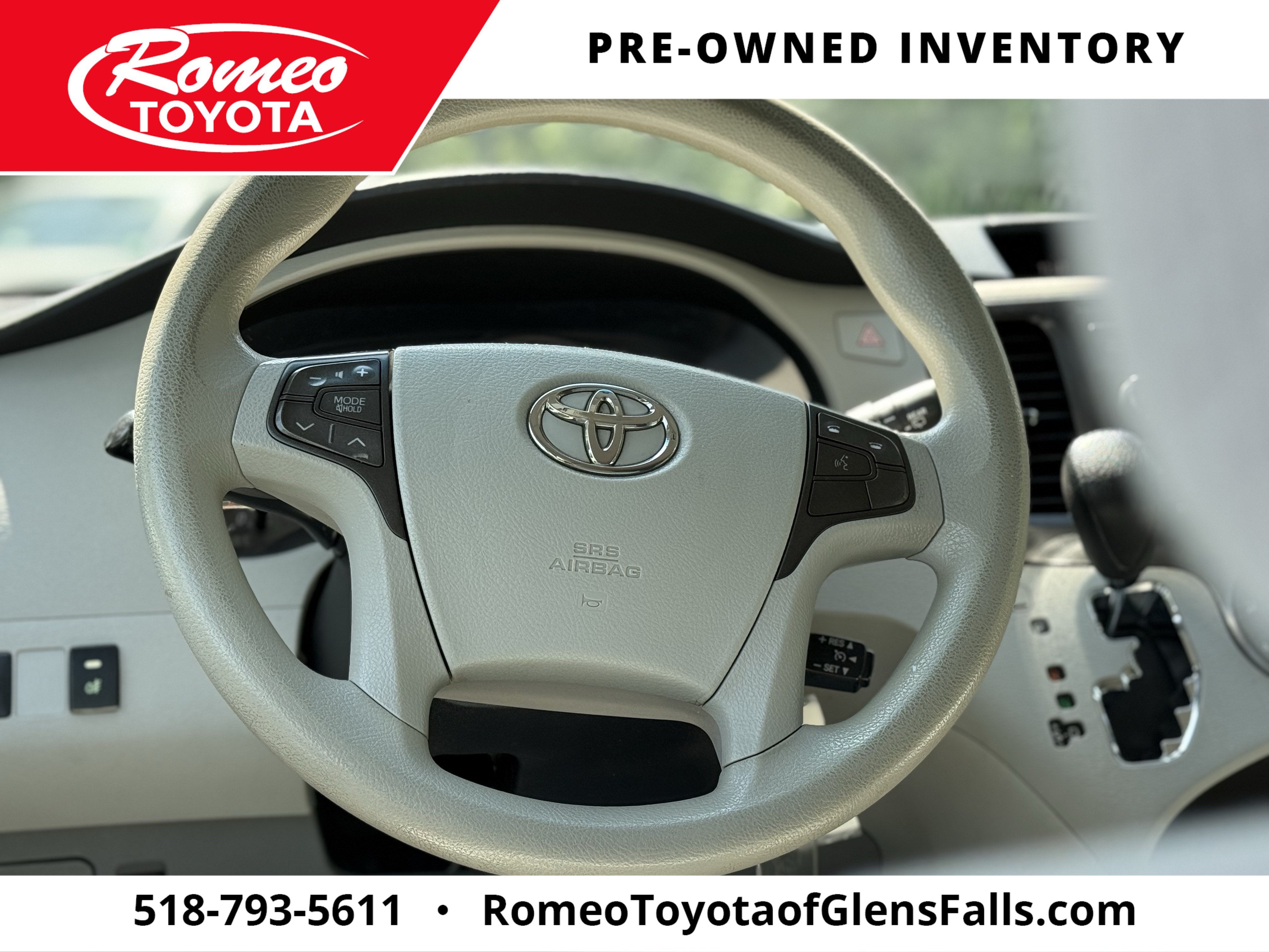 2012 Toyota Sienna LE 7 Passenger