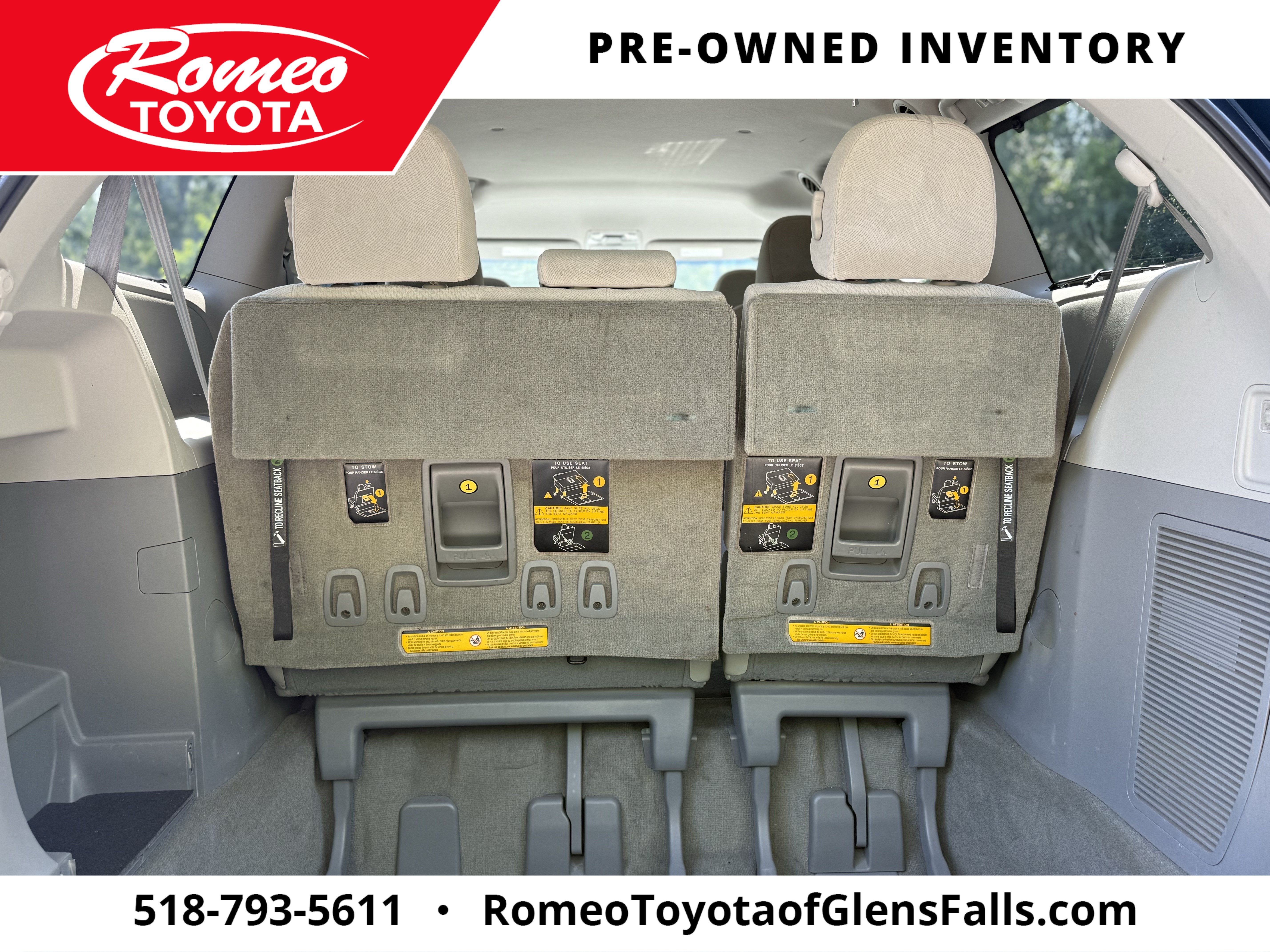 2012 Toyota Sienna LE 7 Passenger
