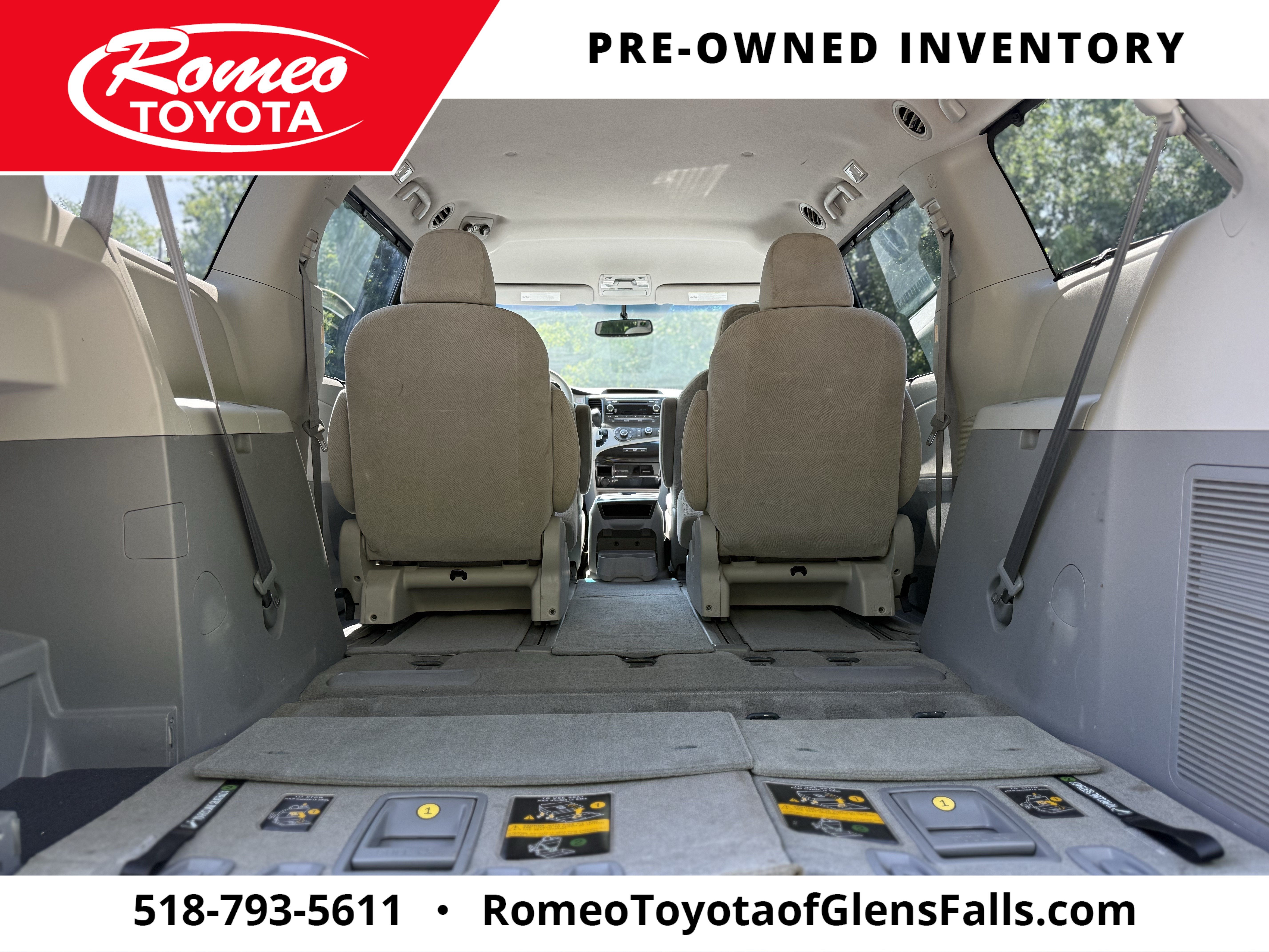 2012 Toyota Sienna LE 7 Passenger