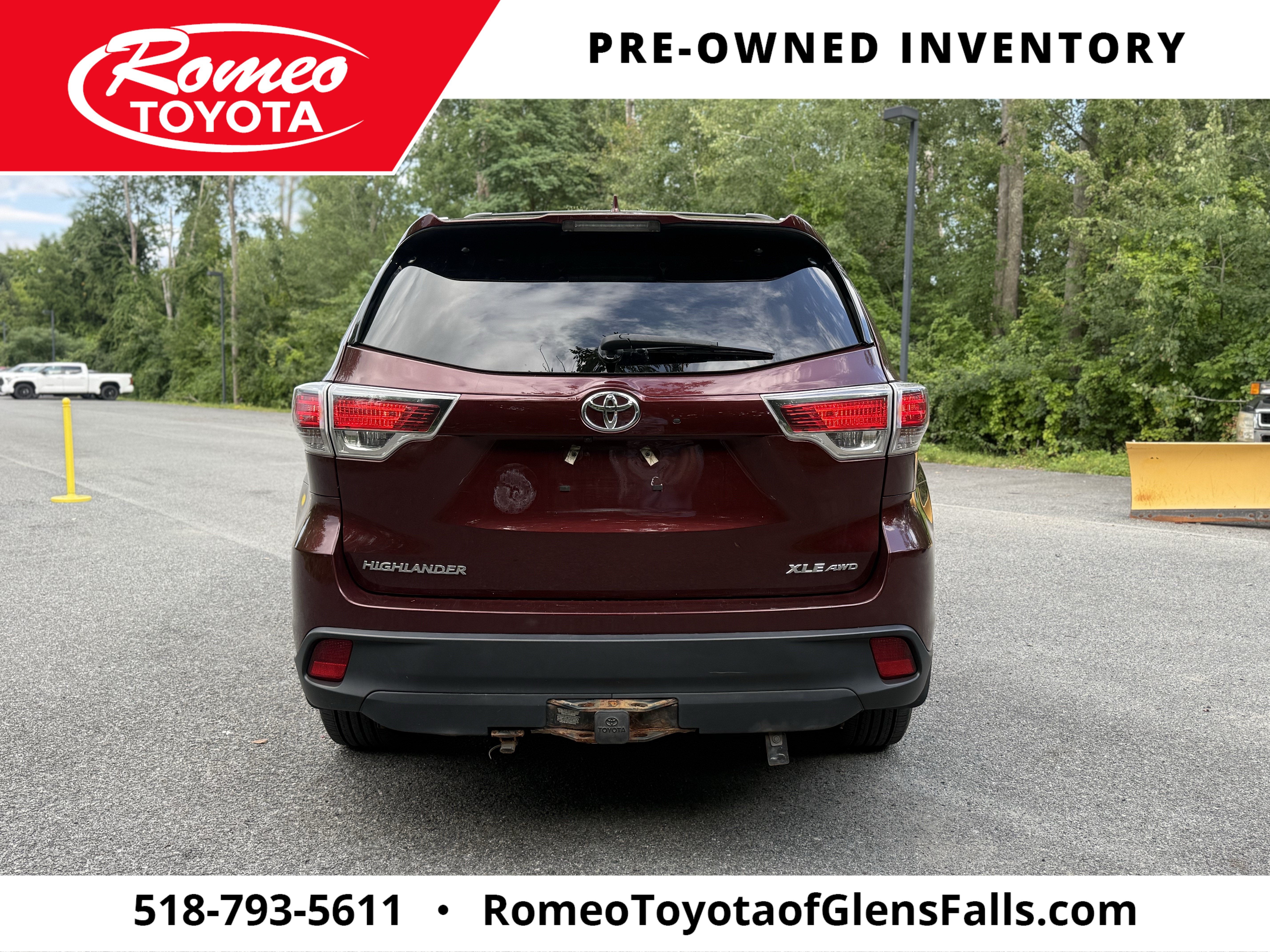 2015 Toyota Highlander XLE V6