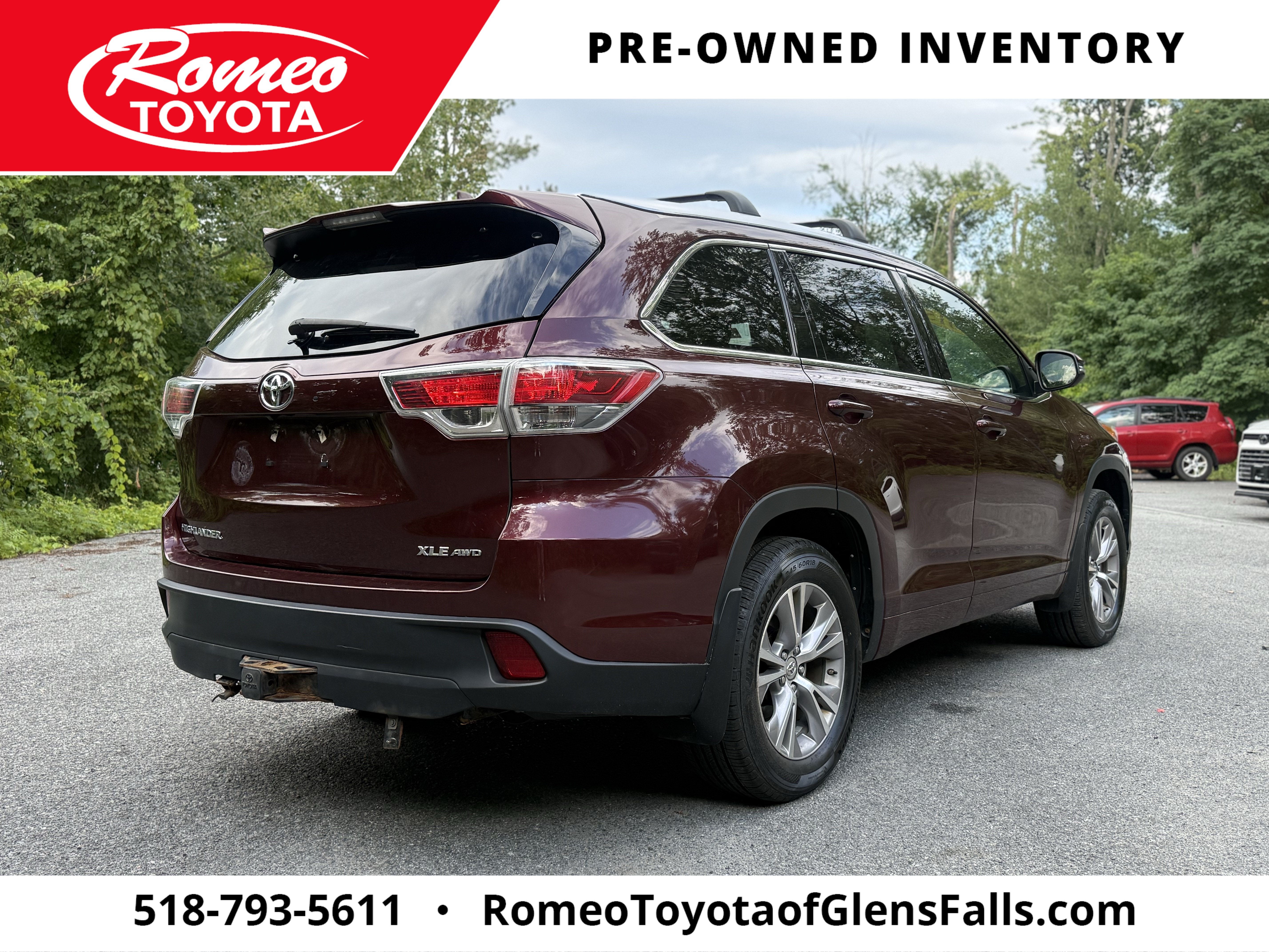 2015 Toyota Highlander XLE V6