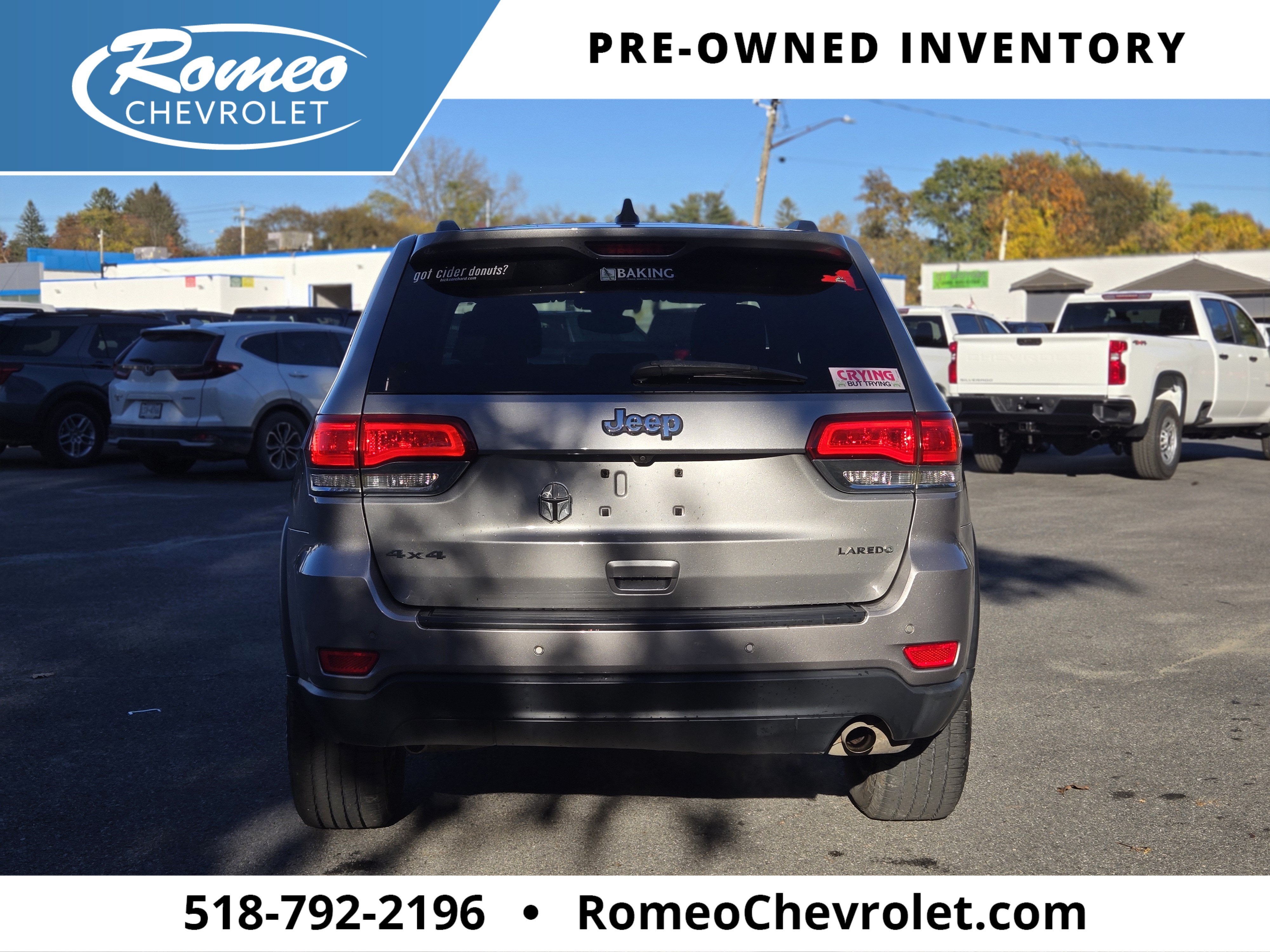 2017 Jeep Grand Cherokee Laredo 4x4