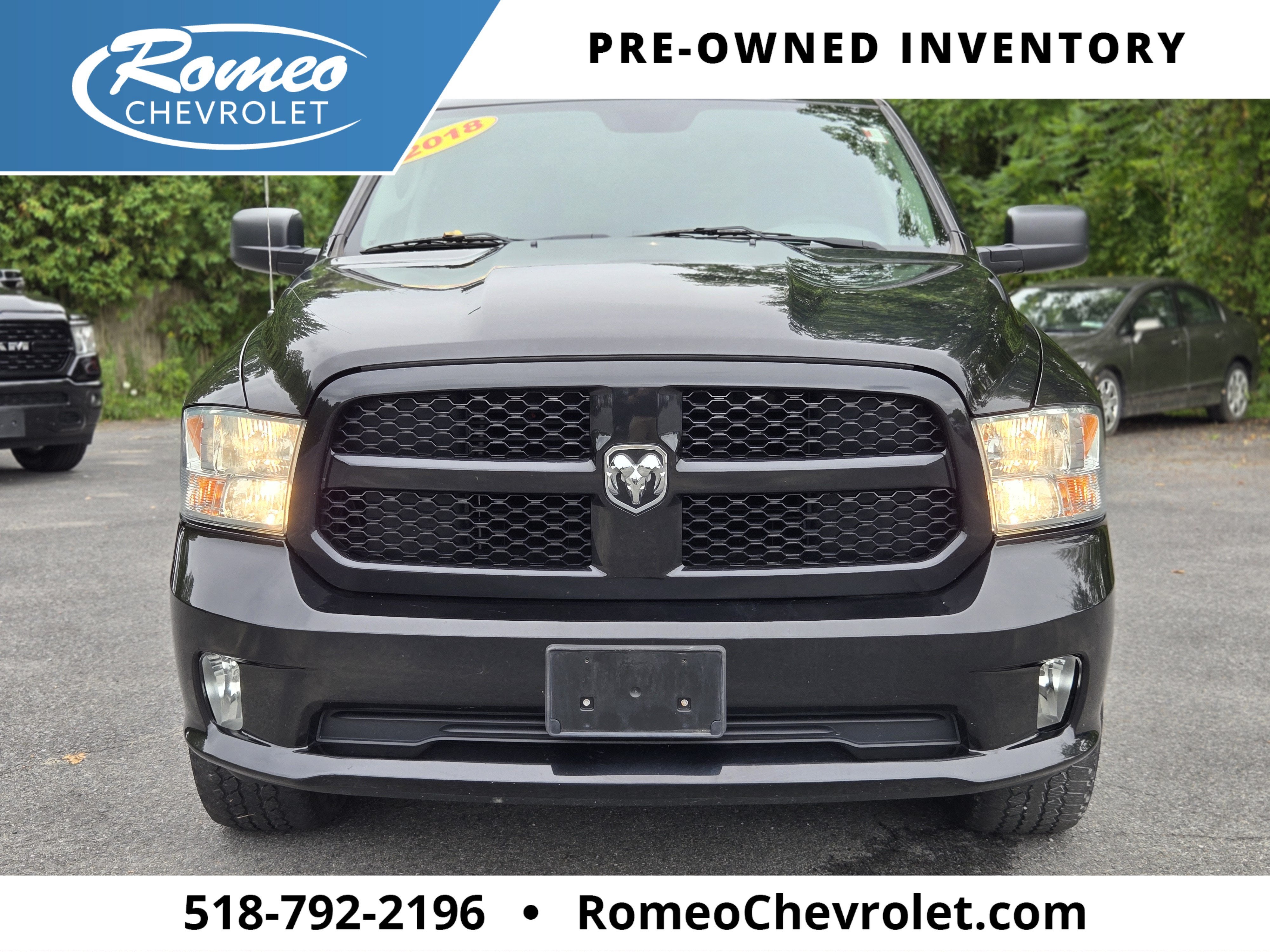 2018 RAM 1500 Express Quad Cab 4x4 6'4" Box