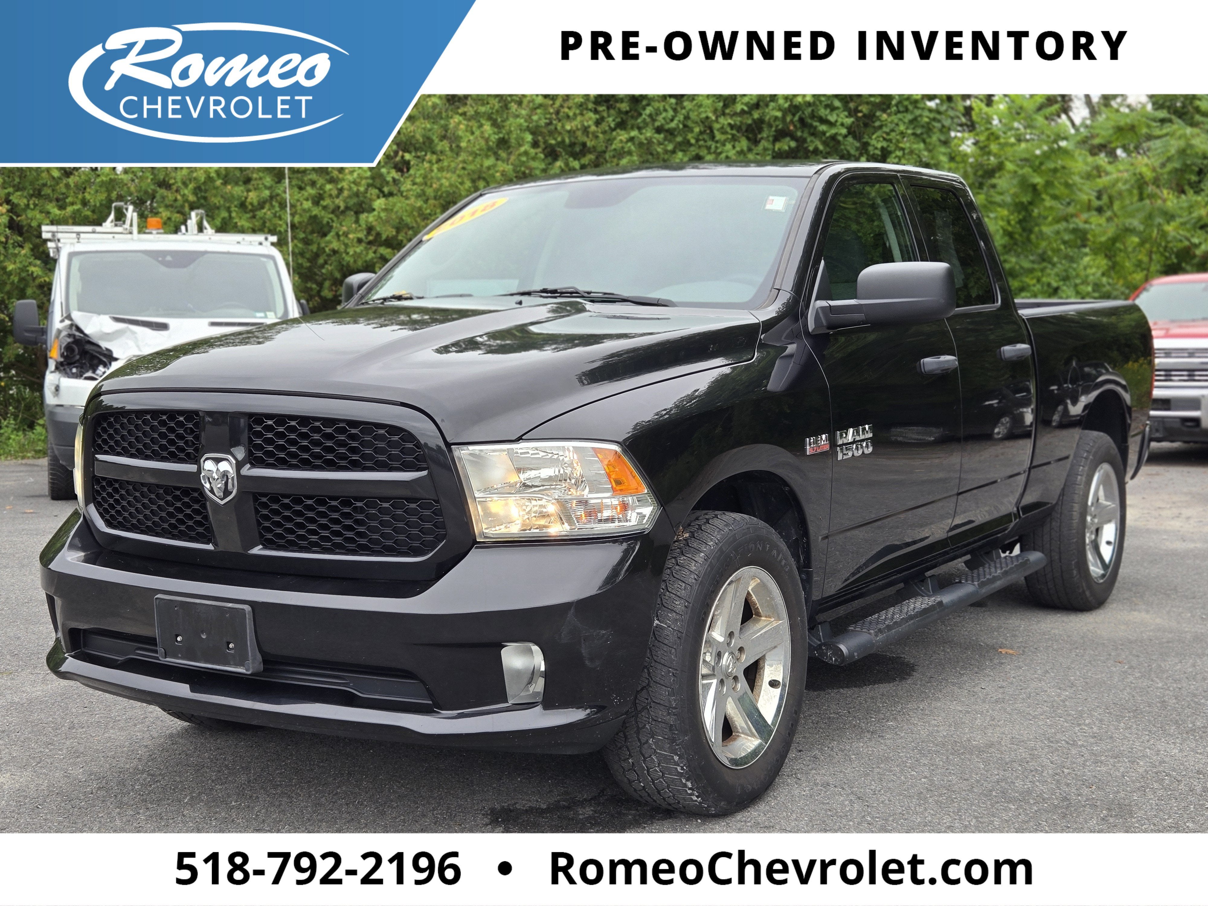 2018 RAM 1500 Express Quad Cab 4x4 6'4" Box