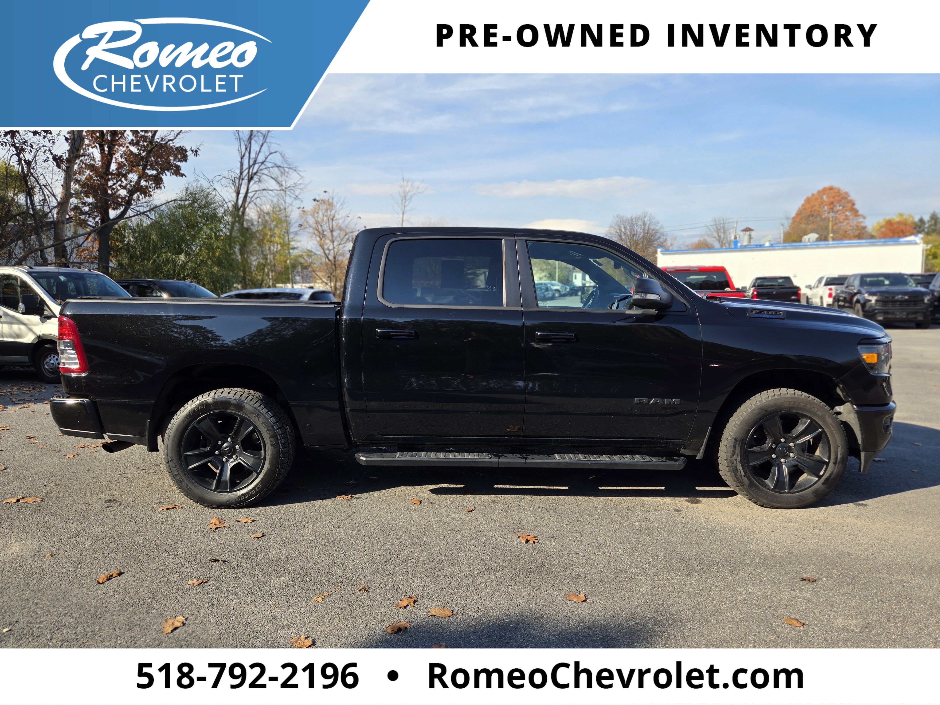 2022 RAM 1500 Big Horn Crew Cab 4x4 5'7" Box