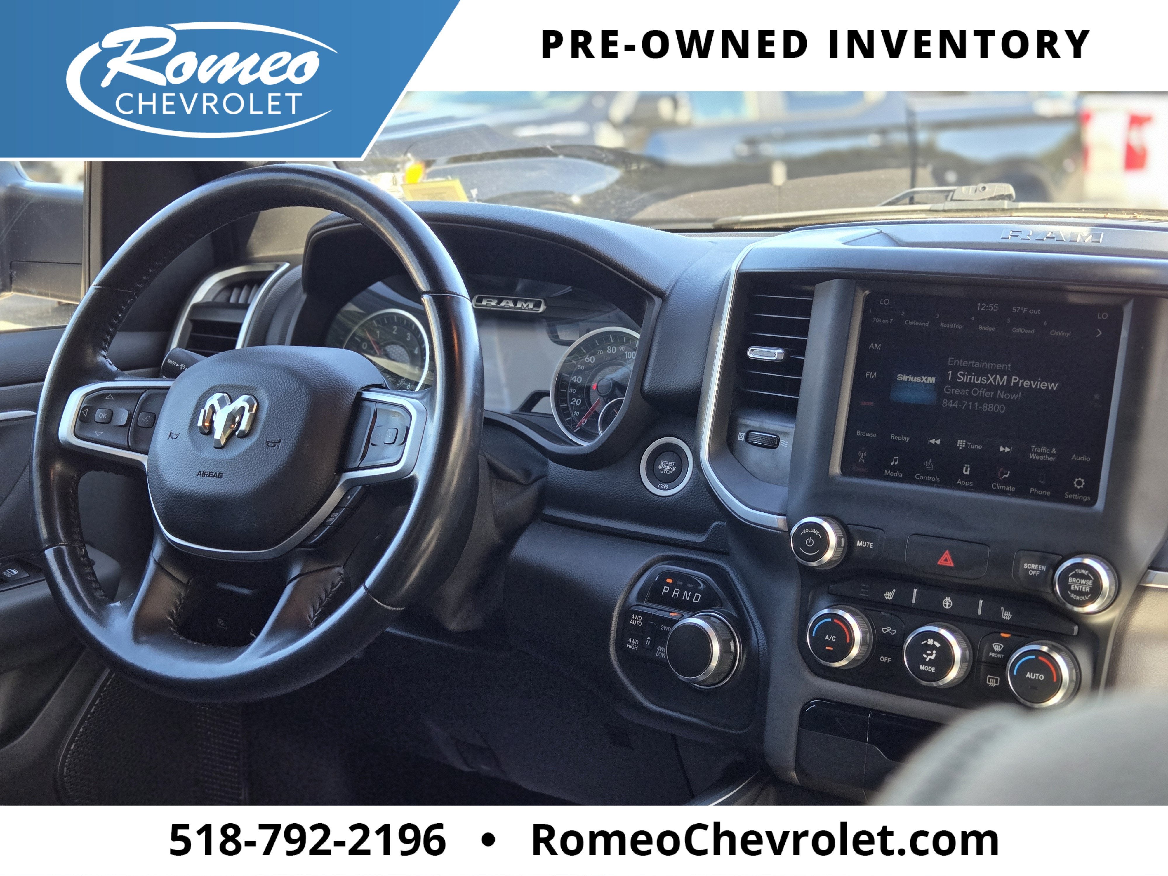 2021 RAM 1500 Big Horn Crew Cab 4x4 5'7" Box