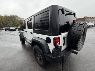 2016 Jeep Wrangler Black Bear