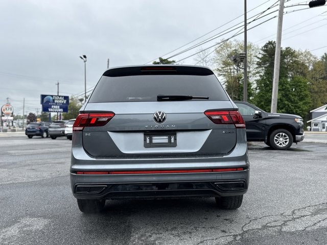 2022 Volkswagen Tiguan 2.0T SE R-Line Black